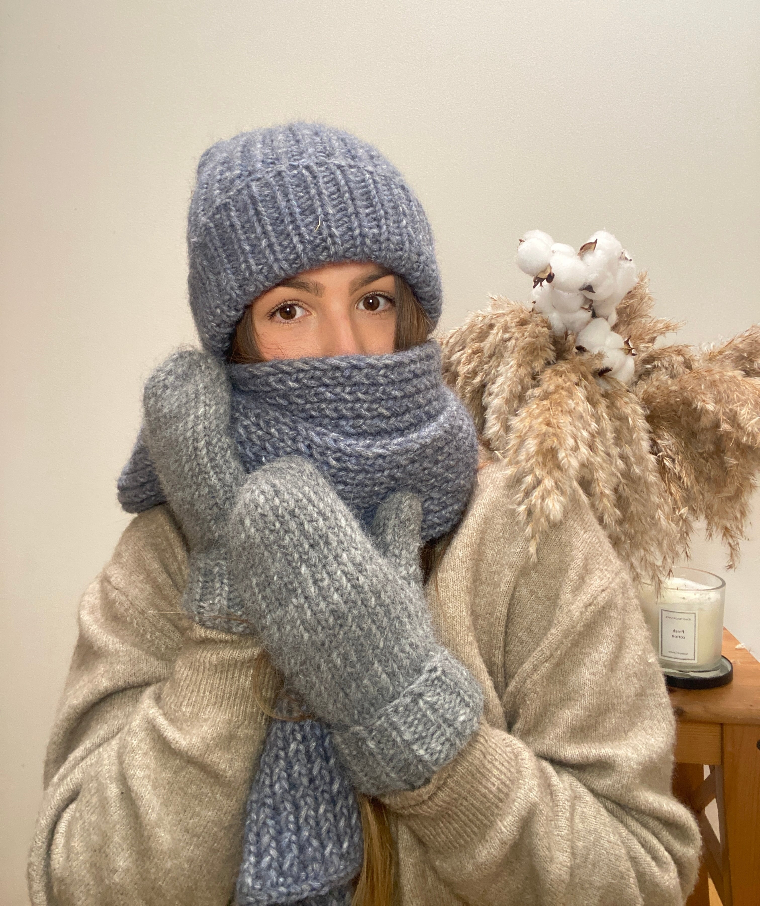 Rękawiczki bez warkocza